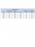 Сорочка чоловіча синя в клітинку великий розмір 5505-B-1