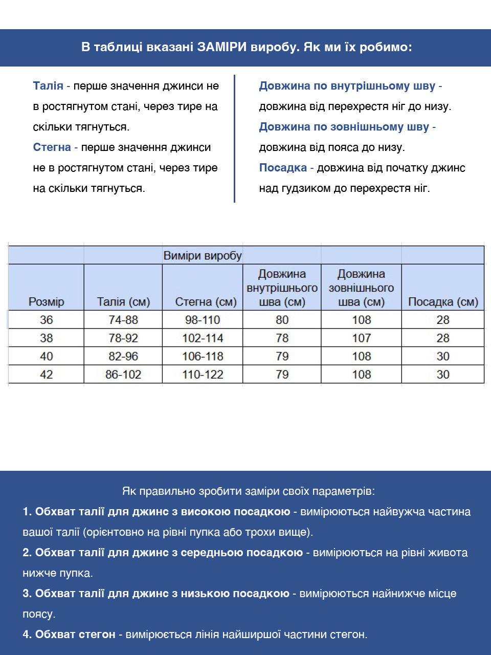 Джинсы женские темно-синие палаццо с резинкой на поясе 2391-1