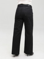 Джинсы женские черные Daddy fit с высокой посадкой 1619