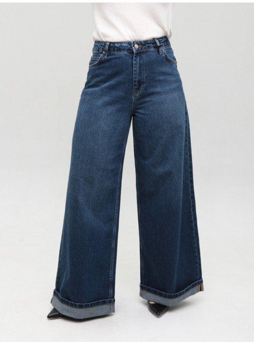 Джинсы женские синие супер...