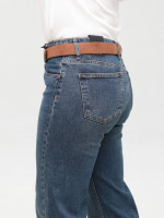 Джинсы женские синие широкие палаццо с вісокой посадкой 1620-B