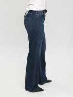 Джинсы женские темно-синие палаццо 1631