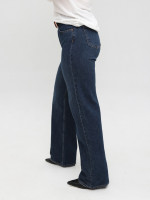 Джинсы женские темно-синие палаццо 1631