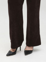 Брюки женские палаццо вельветовые коричневые 1664-B-5