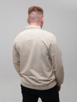 Поло чоловіче бежеве з довгим рукавом 6421-4