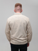 Поло чоловіче бежеве з довгим рукавом 6421-4