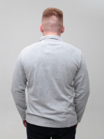 Поло чоловіче світло-сіре тонке 8316-3