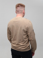 Світшот бежевий чоловічий з манжетом 5601-4