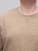 Світшот бежевий чоловічий з манжетом 5601-4