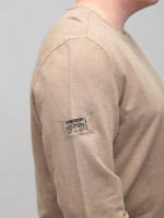 Світшот бежевий чоловічий з манжетом 5601-4