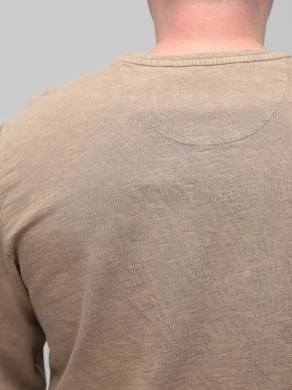 Світшот бежевий чоловічий з манжетом 5601-4