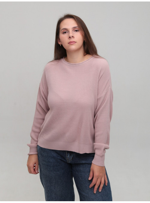 Светр жіночий тонкий пудра...