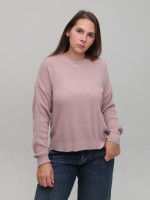 Светр жіночий тонкий пудра прямий 214281-16-Т