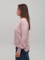 Светр жіночий тонкий пудра прямий 214281-16-Т