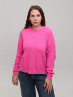 Светр жіночий тонкий рожевий прямий 214281-6-Т