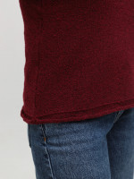 Светр жіночий тонкий бордовий прямий 8529-7-Т