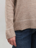 Светр жіночий бежевий теплий прямий 8523-11-Т