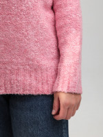 Светр жіночий рожевий теплий прямий 3033-5-Т