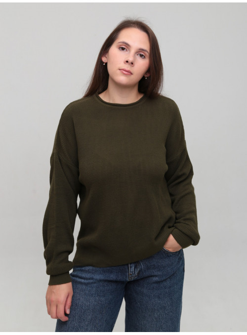 Светр жіночий хакі тонкий...