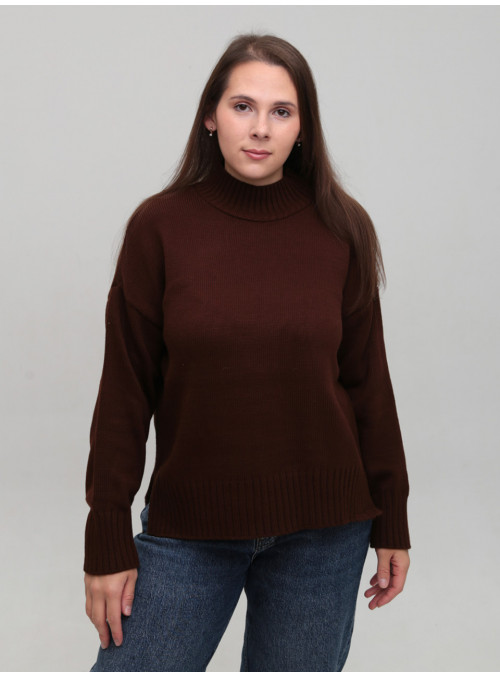 Светр жіночий коричневий...