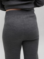 Костюм жіночий в'язаний сірий светр із брюками 10998-3