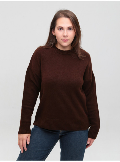 Светр жіночий коричневий...
