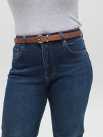 Джинсы женские синие прямые МОМ 1616