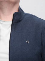 Кофта чоловіча синя на блискавці 500-2