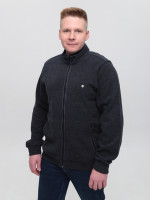 Кофта чоловіча темно-синя на блискавці 18-2