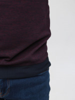 Поло чоловіче бордове з довгим рукавом 9301-2