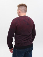 Джемпер чоловічий бордовий 8301-2