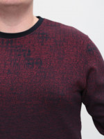 Джемпер чоловічий бордовий 8301-2