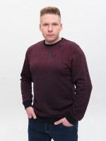 Джемпер чоловічий бордовий 8301-2