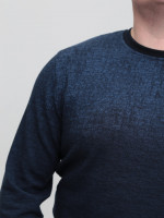 Джемпер чоловічий темно-синій тонкий 8301-1