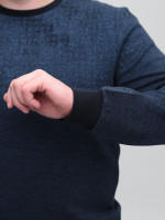 Джемпер чоловічий темно-синій тонкий 8301-1