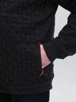 Кофта чоловіча чорна на блискавці великий розмір 06-B-1