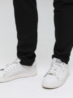 Спортивні штани чоловічі тонкі чорні 0227-1