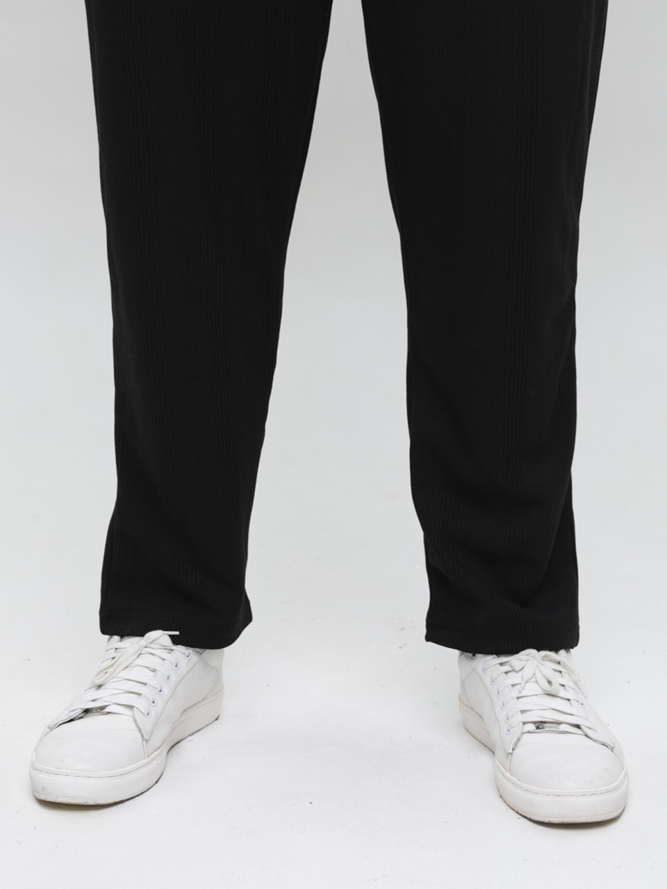 Спортивні штани чоловічі чорні МОМ тонкі 5458-1