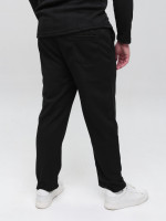 Спортивні штани чоловічі чорні МОМ тонкі 5458-1