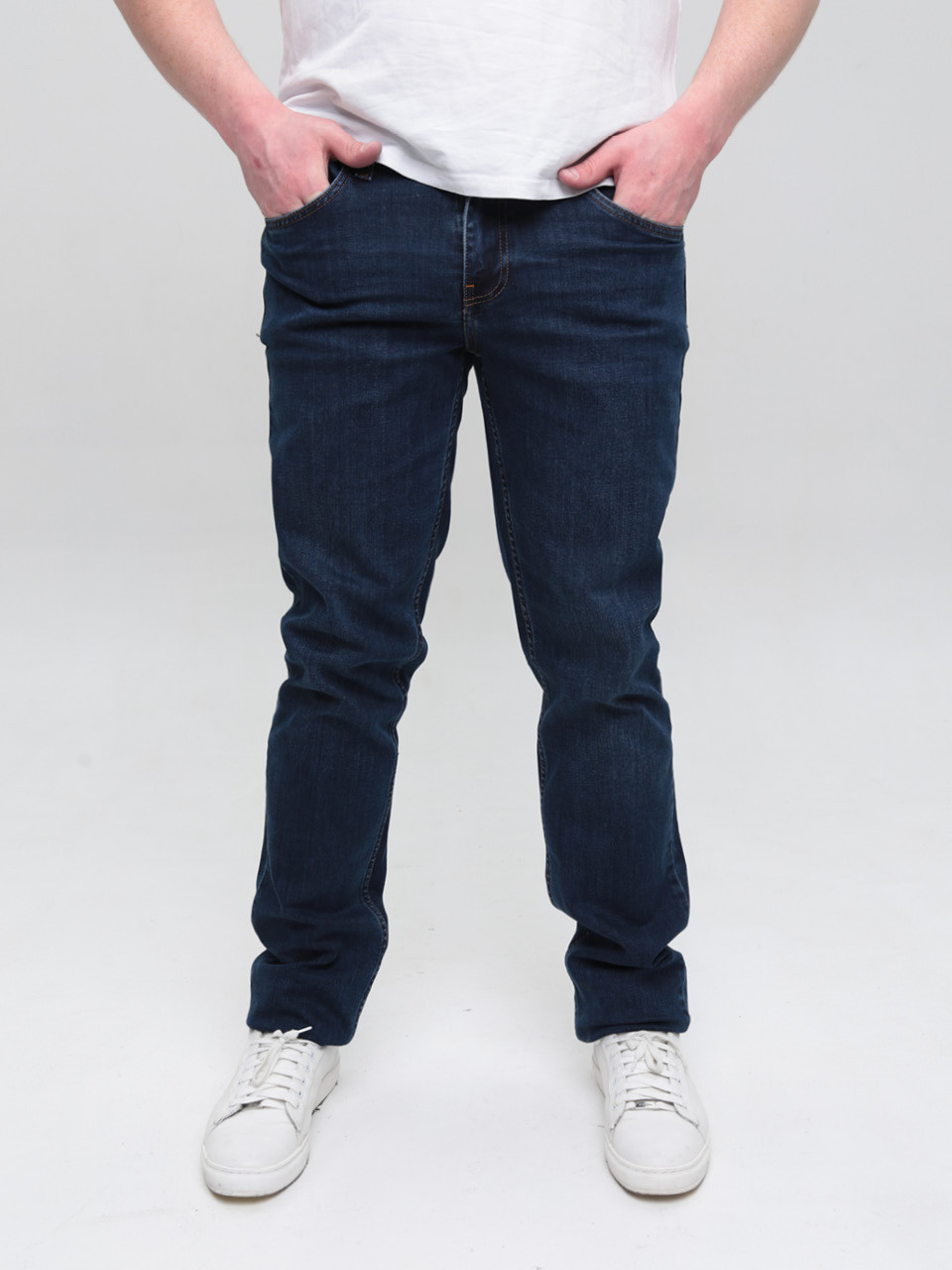 Джинсы мужские темно-синие прямые на рост 195-200  38 длина 26660 6442 385