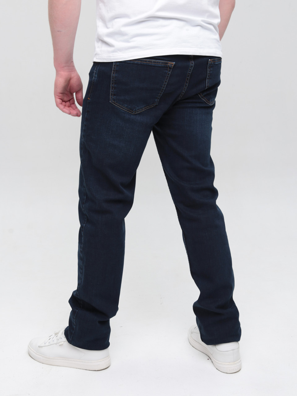 Джинсы мужские темно-синие прямые на рост 195-200 38 длина 26660 6442 387