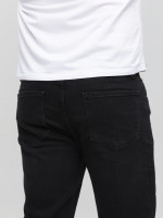 Джинсы мужские черные прямые 38 длина 26660 7618 389