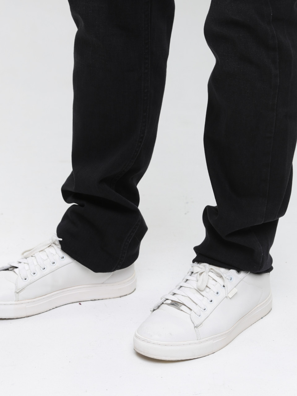 Джинсы мужские черные прямые 38 длина 26660 7618 389