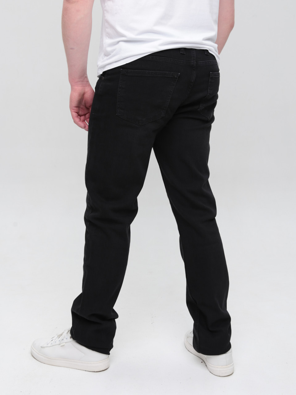 Джинсы мужские черные прямые 38 длина 26660 7618 389