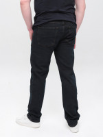 Джинсы мужские прямые темно-синие со стрейчем 4547