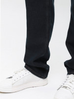 Джинсы мужские прямые темно-синие со стрейчем 4547