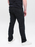 Джинсы мужские прямые темно-синие со стрейчем 4547