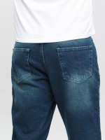 Джинсы мужские МОМ сине-зеленые  2030-577