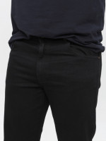 Джинси чоловічі чорні прямі зі стрейчем 347-51