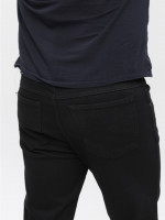 Джинси чоловічі чорні прямі зі стрейчем 347-51